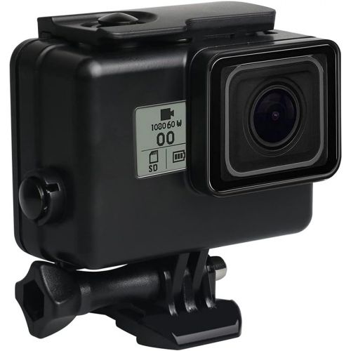  Actpe Waterproof Housing for GoPro Hero 7 Black, Underwater Diving Protective Housing Shell Case Compatible Go Pro Hero 6/5 Sports Action Camera (Black)