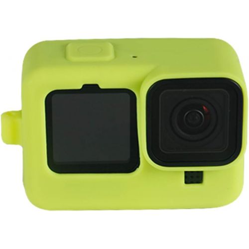  Actpe Soft Silicone Body Case for Gopro Hero 9 Black Case Silicone Protective Full Cover Shell Accessories