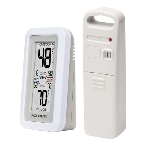  AcuRite 02049 Digital Thermometer with Indoor/Outdoor Temperature