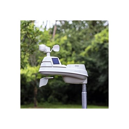  AcuRite Iris 06014 PRO+ (5-in-1) Weather Sensor with Rain Gauge, Wind Speed, Wind Direction, Temperature and Humidity