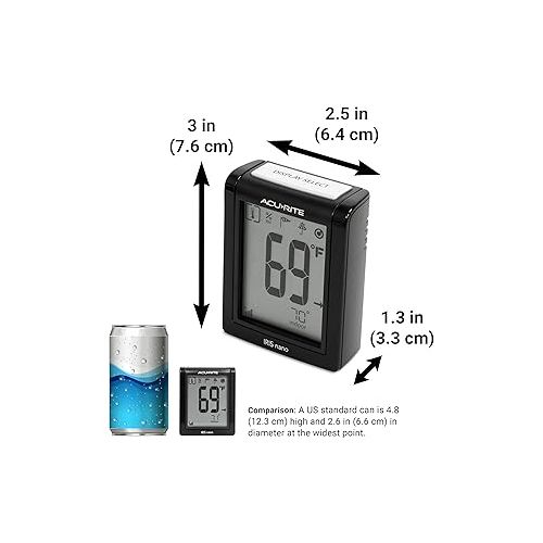  AcuRite Wireless Nano Display for AcuRite Iris® Home Weather Station (06090)