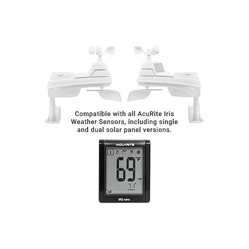  AcuRite Wireless Nano Display for AcuRite Iris® Home Weather Station (06090)