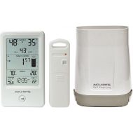 AcuRite 01089M Rain Gauge with Thermometer & Humidity