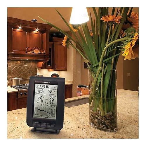  AcuRite 00634A3 Wireless Weather Station with Wind Sensor, Black