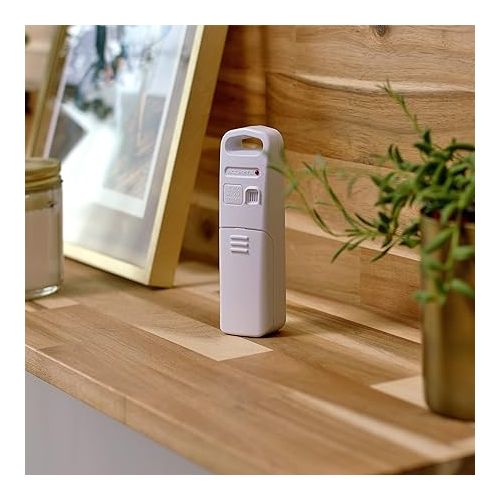  AcuRite Wireless Indoor Outdoor Temperature and Humidity Sensor (06002M) , white