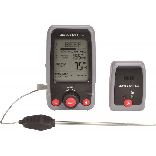  AcuRite 00278 Digital Meat Thermometer and Timer with Pager: Cooking Digital Thermometer: Kitchen & Dining