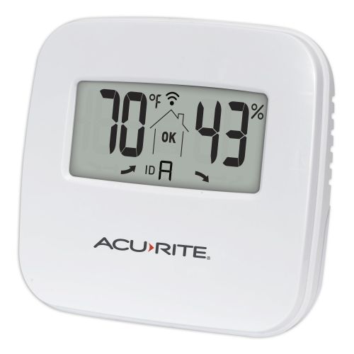  AcuRite 01095M Indoor Temperature & Humidity Station with 3 Sensors