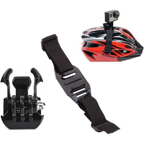  Acxico 1 Set of Vented Helmet Strap Mount for GOPRO Camera + Quick Release Buckle Mount