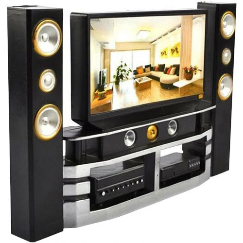  Acxico 1Pcs Mini House Miniature Mini TV Accessories Mini Living Room Decor