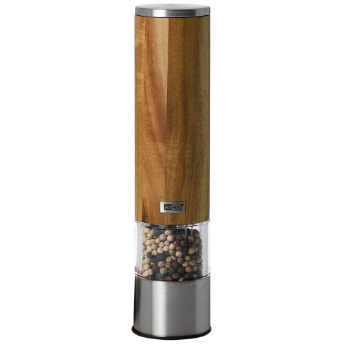  AdHoc Woodmatic Acacia Electric Pepper or Salt Mill