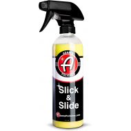 Adam’s Slick & Slide Detail Spray - Hyper Slick Polymer Resin Technology Car Wash Spray Sealant - Car Wax Top Coat Quick Detailer Provides Superior Gloss, Shine, & Slickness (16 Oz)