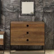 Adam and Illy VIR1872 Virtus Chest of Drawers Baroque/Black