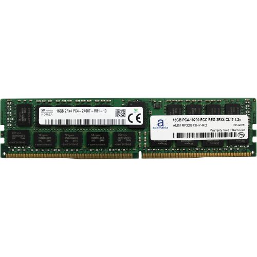  Adamanta 16GB (1x16GB) Server Memory Upgrade Compatible for HP Z440 Workstation Hynix Original DDR4 2400MHZ PC4-19200 ECC Registered Chip 2Rx4 CL17 1.2v DRAM RAM