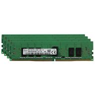 Adamanta Memory Hynix Original 32GB (4x8GB) Server Memory Upgrade for HP Z640 Workstation with Single and Dual CPU DDR4 2400MHZ PC4-19200 ECC Registered Chip 1Rx8 CL17 1.2V