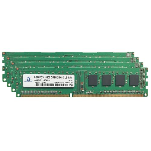  Adamanta Memory Adamanta 32GB (4x8GB) Memory Upgrade Asus TS100-E7PI4 Tower Workstation Desktop Server DDR3 1333MHz PC3-10600 UDIMM 2Rx8 CL9 1.5v DRAM