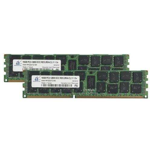  Adamanta Memory Adamanta 32GB (2x16GB) Server Memory Upgrade for Dell PowerEdge T320 DDR3 1600Mhz PC3-12800 ECC Registered 2Rx4 CL11 1.5v