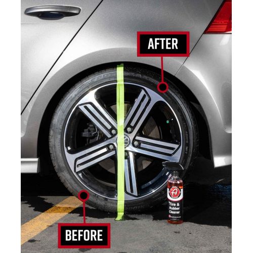  [아마존 핫딜]  [아마존핫딜]Adams Tire & Rubber Cleaner - Removes Discoloration from Tires Quickly - Works Great on Tires, Rubber & Plastic Trim, and Rubber Floor Mats (16 oz)