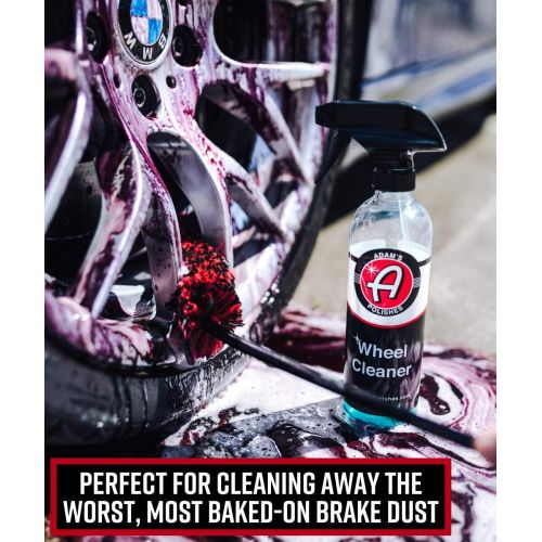  [아마존 핫딜]  [아마존핫딜]Adams Deep Wheel Cleaner 16oz - Tough on Brake Dust, Gentle On Wheels - Changes Color As It Works