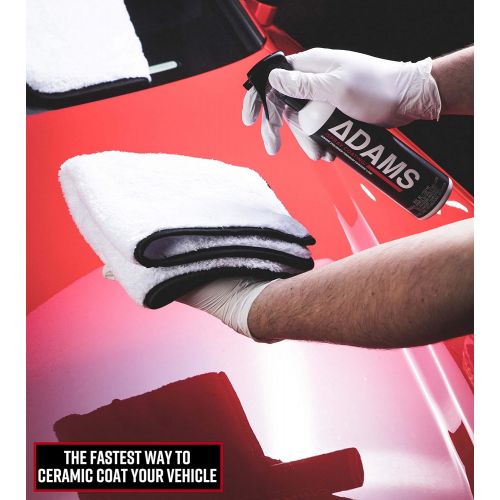  Adams Polishes Adam’s Ceramic Spray Coating 8 oz  A True Nano Ceramic Spray Protection for Car, Boat & Motorcycle Paint  Top Coat Polish Sealant After Clay Bar, Orbital Polisher Treatment & Det