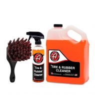 Adams Polishes Adams Tire & Rubber Cleaner - Removes Discoloration from Tires Quickly - Works Great on Tires, Rubber & Plastic Trim, and Rubber Floor Mats (Collection)
