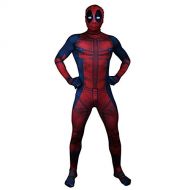Adang Cosplay Halloween Lycra Spandex Unisex 3D Style One-Piece Body Tight Clothing