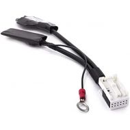[아마존베스트]-Service-Informationen Adapter Universe Car Radio Bluetooth Module Car 12 Pin Quadlock AUX Interface