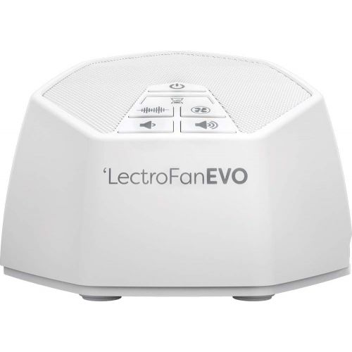  Adaptive Sound Technologies LectroFan Evo White Noise Sound Machine with 22 Unique Non-Looping Fan & White Noise Sounds & Sleep Timer, 1 Count