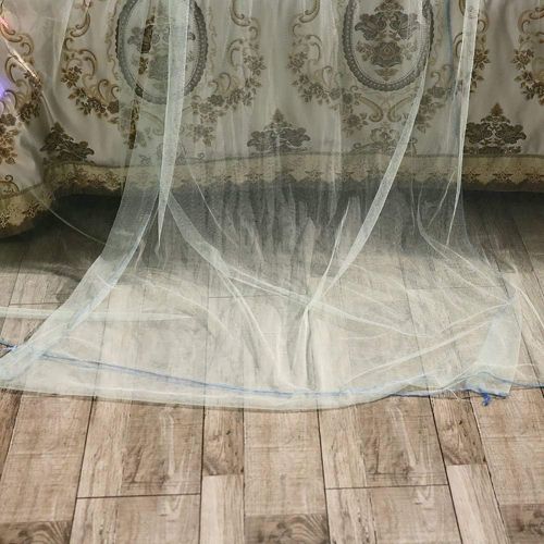  [아마존베스트]Adarl Princess Bed Canopy Mosquito Net for Kids, Dome Bed Curtains Hanging Play Tent for Childrens,Star Light String Not Included,Green