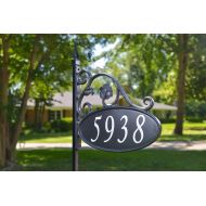 AddressAmerica Custom Yard Sign Park Place Double Sided Reflective Oval Park Place Handcrafted in Mississippi