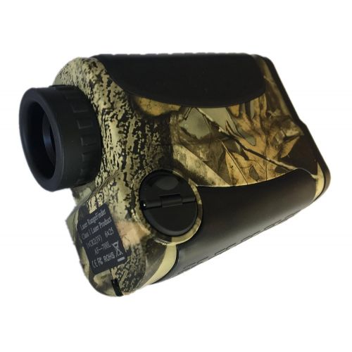  Ade Advanced Optics Golf Rangefinder Hunting Range Finder with PinSeeker Laser Binoculars, Camouflage