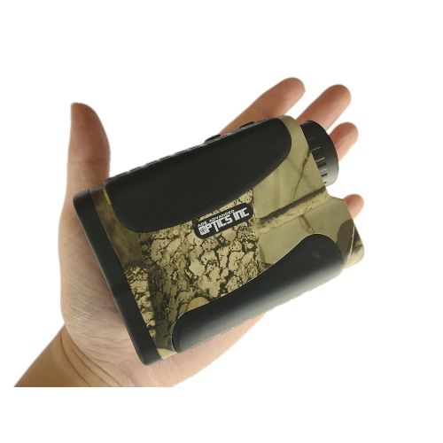  Ade Advanced Optics Golf Rangefinder Hunting Range Finder with PinSeeker Laser Binoculars, Camouflage