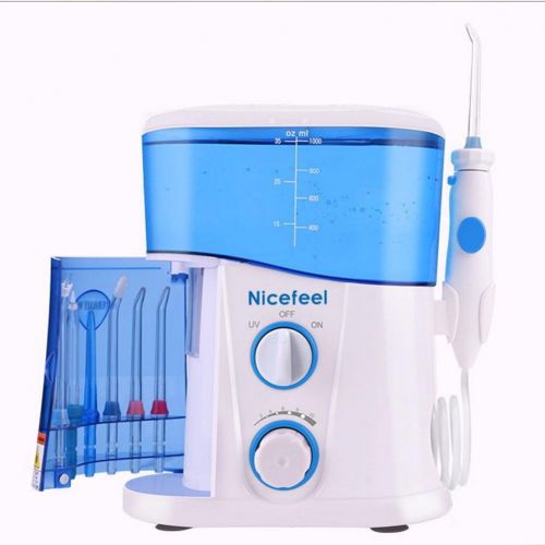  Adealink Portable Dental Flosser Oral Irrigator Water Flosser Pick Dental Water Pick Oral Irrigation Teeth...