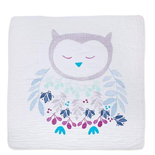  Aden + anais aden + anais Dream Blanket, 100% Cotton Muslin, 4 Layer lightweight and breathable, Large 47 X 47...