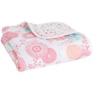 Aden + anais aden + anais Tea Collection Dream Blanket, 100% Cotton Muslin, 4 Layer Lightweight and Breathable,...