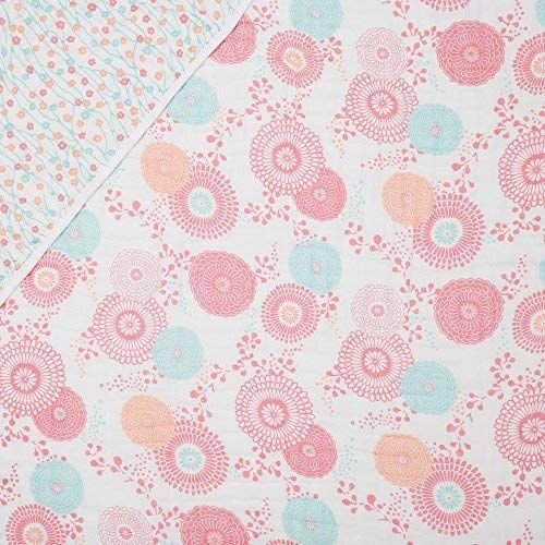  Aden + anais aden + anais Tea Collection Dream Blanket, 100% Cotton Muslin, 4 Layer Lightweight and Breathable,...