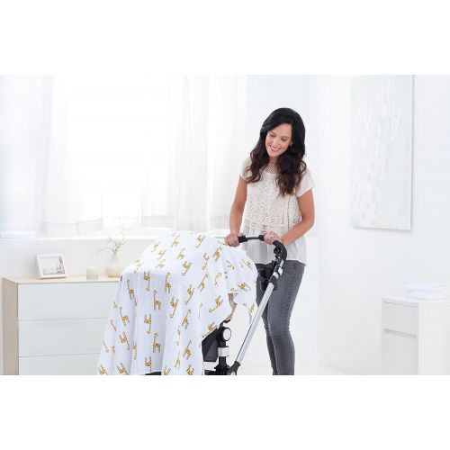  Aden + anais aden + anais Swaddle Blanket | Boutique Muslin Blankets for Girls & Boys | Baby Receiving Swaddles |...