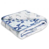 Aden + anais Aden by aden + anais Muslin Blanket, 100% Cotton Muslin, 4 Layer Lightweight and Breathable, Large...