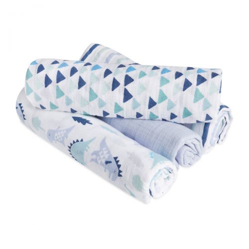  Aden + anais aden by aden + anais Swaddle Blanket | Muslin Blankets for Girls & Boys | Baby Receiving Swaddles | Ideal Newborn Gifts, Unisex Infant Shower Items, Toddler Gift, Wearable Swaddlin