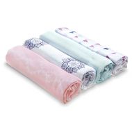 Aden + anais Aden by aden + anais Swaddle Blanket | Muslin Blankets for Girls & Boys | Baby Receiving Swaddles | Ideal Newborn Gifts, Unisex Infant Shower Items, Toddler Gift, Wearable Swaddlin