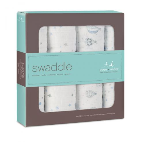  Aden + anais aden + anais Night Sky Classic Swaddle (Pack Of 4)