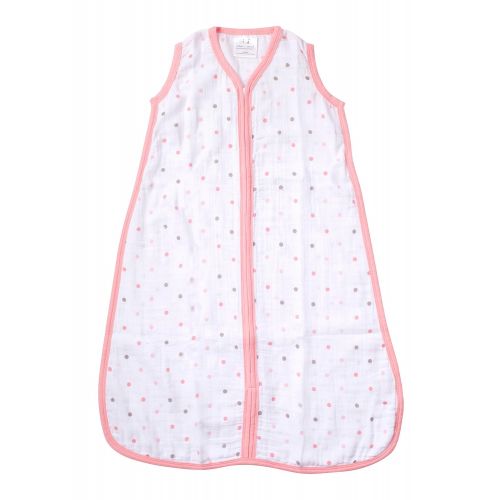  Aden + anais aden by aden + anais Wearable Blanket, Oh Girl! - Pink Polkadot, Small