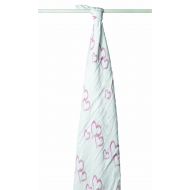 Aden + anais aden + anais Classic Muslin Swaddle Blanket, Sweet Heart (Discontinued by Manufacturer)
