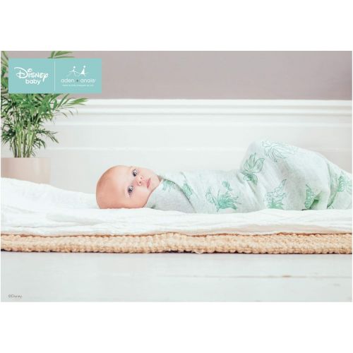  Aden + anais aden + anais Disney Classic Swaddle 4 Pack - Lion King