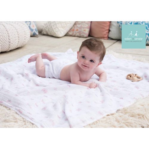  Aden + anais aden + anais Classic Swaddle 4 Pack - Lovely Reverie