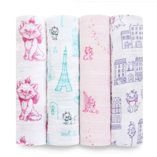  Aden + anais aden + anais Disney Classic Swaddle 4 Pack - Aristocats