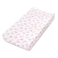 [아마존베스트]Aden by aden + anais aden by aden + anais Classic Changing Pad Cover, 100% Cotton Muslin, Super Soft, Breathable, Tailored Snug Fit, Single, Briar Rose - Swans