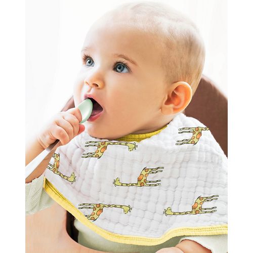  Aden and Anais Infant Unisex Jungle Jam Burpy Bibs