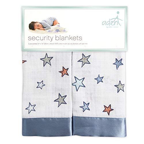  Aden by aden + anais Aden by Aden + Anais Security Blanket 2 Pack, hit The Road