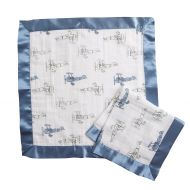 Aden by aden + anais Aden by Aden + Anais Security Blanket 2 Pack; Sky high