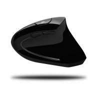 Adesso iMouse E10 - Vertical Ergonomic Optical 6-Button 2.4 GHz RF Wireless Mouse - Right Hand Orientation